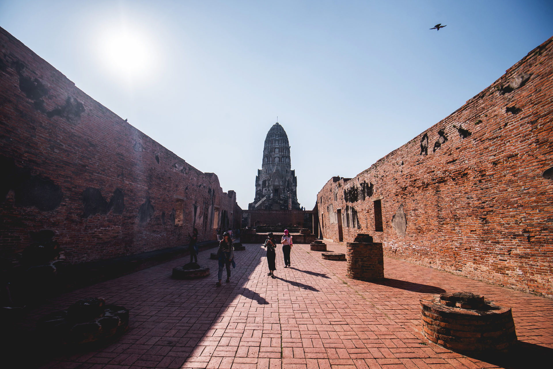 Le Wat Racha Burana à Ayutthaya