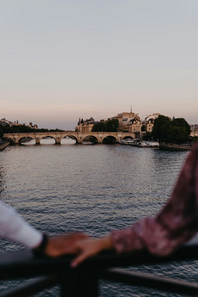 Evènement sur la Seine à Paris