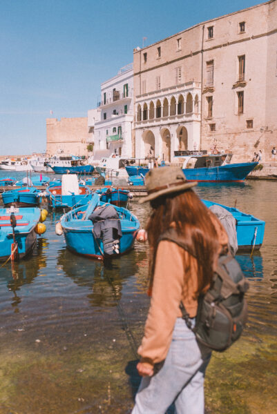 Port de Monopoli dans les Pouilles
