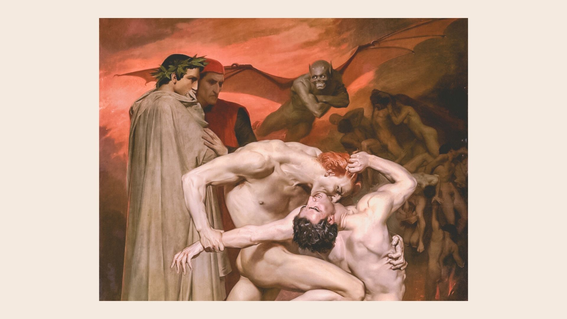 Dante et Virgile de Bouguereau