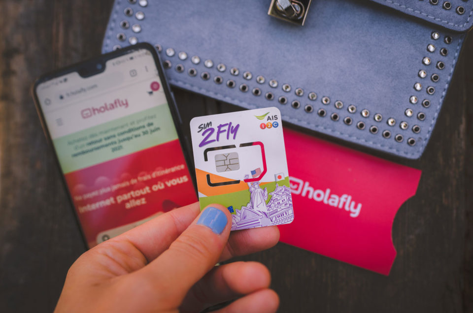 Les cartes SIM Holafly, pour rester connecté en voyage