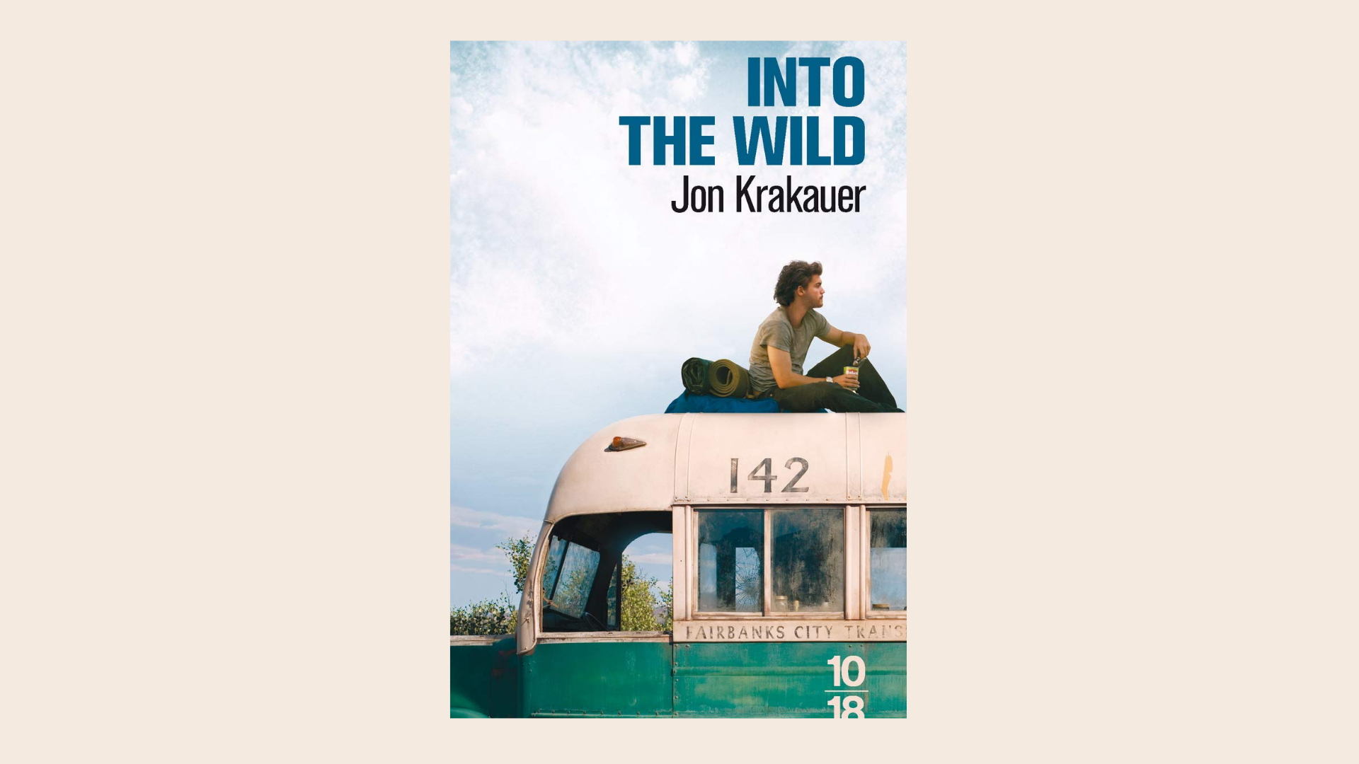 Livre de récit de voyage Into the Wild