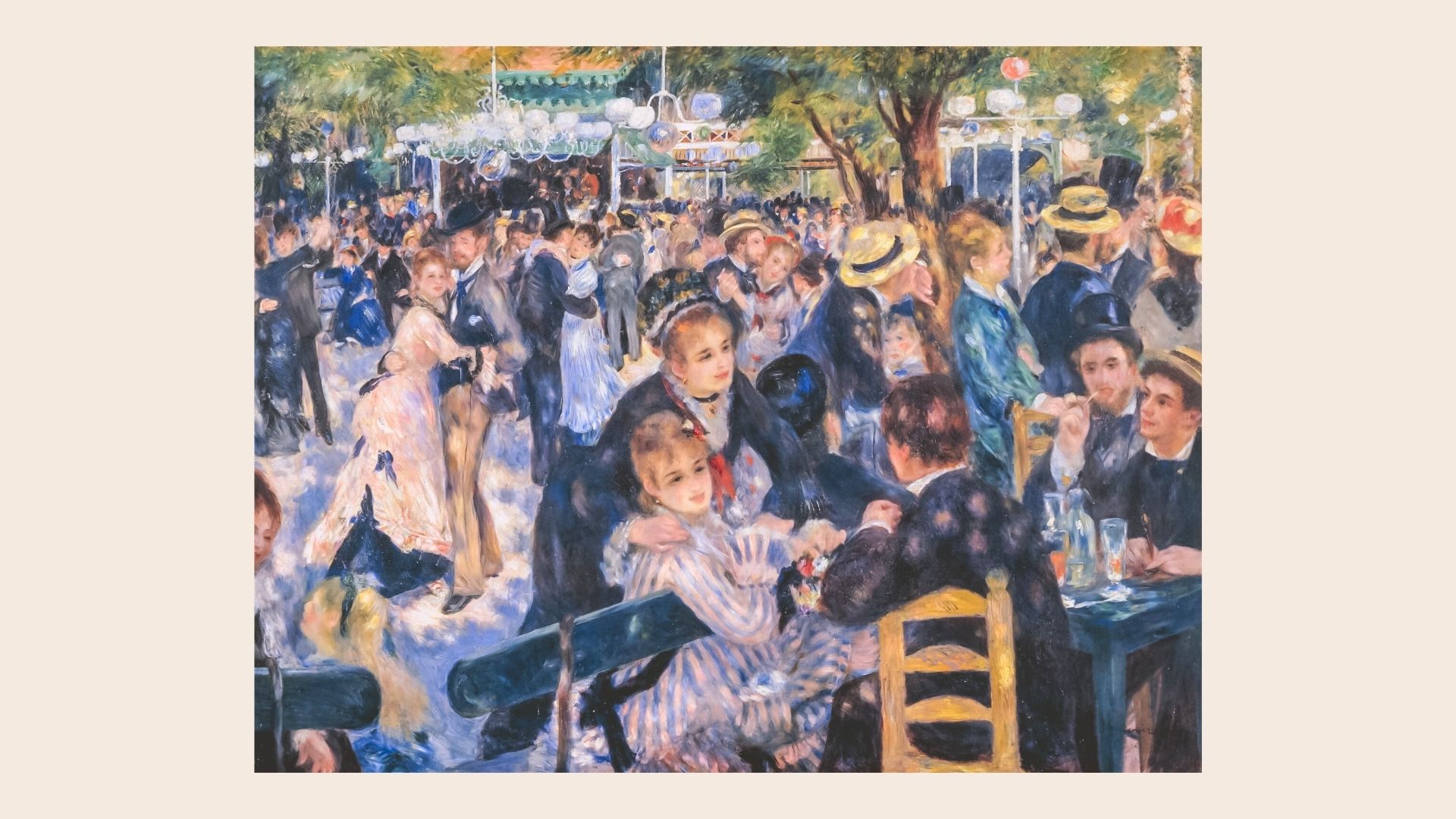 Le Bal du moulin de la Galette d'Auguste Renoir