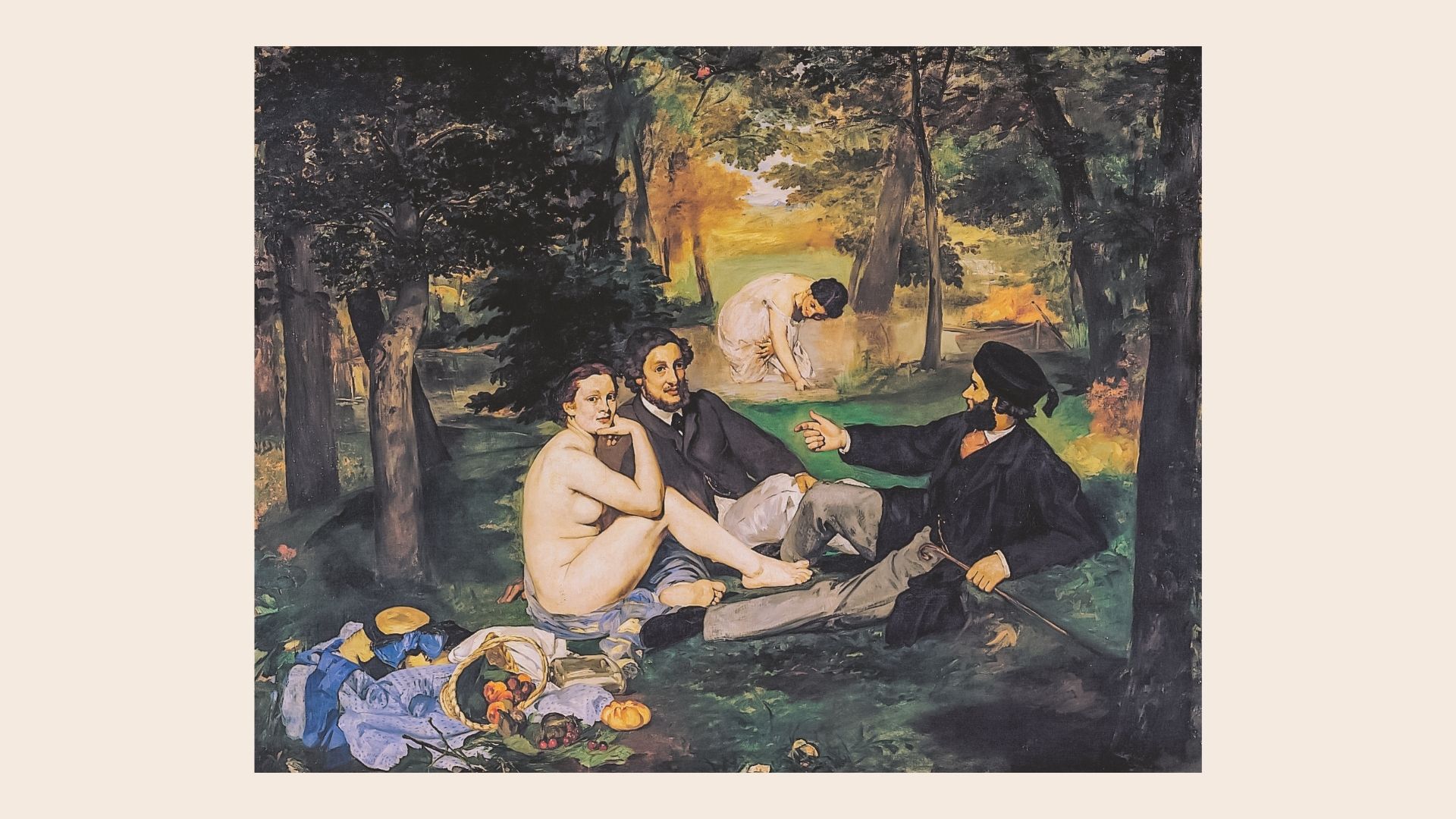 Le Déjeuner sur l’herbe de Manet