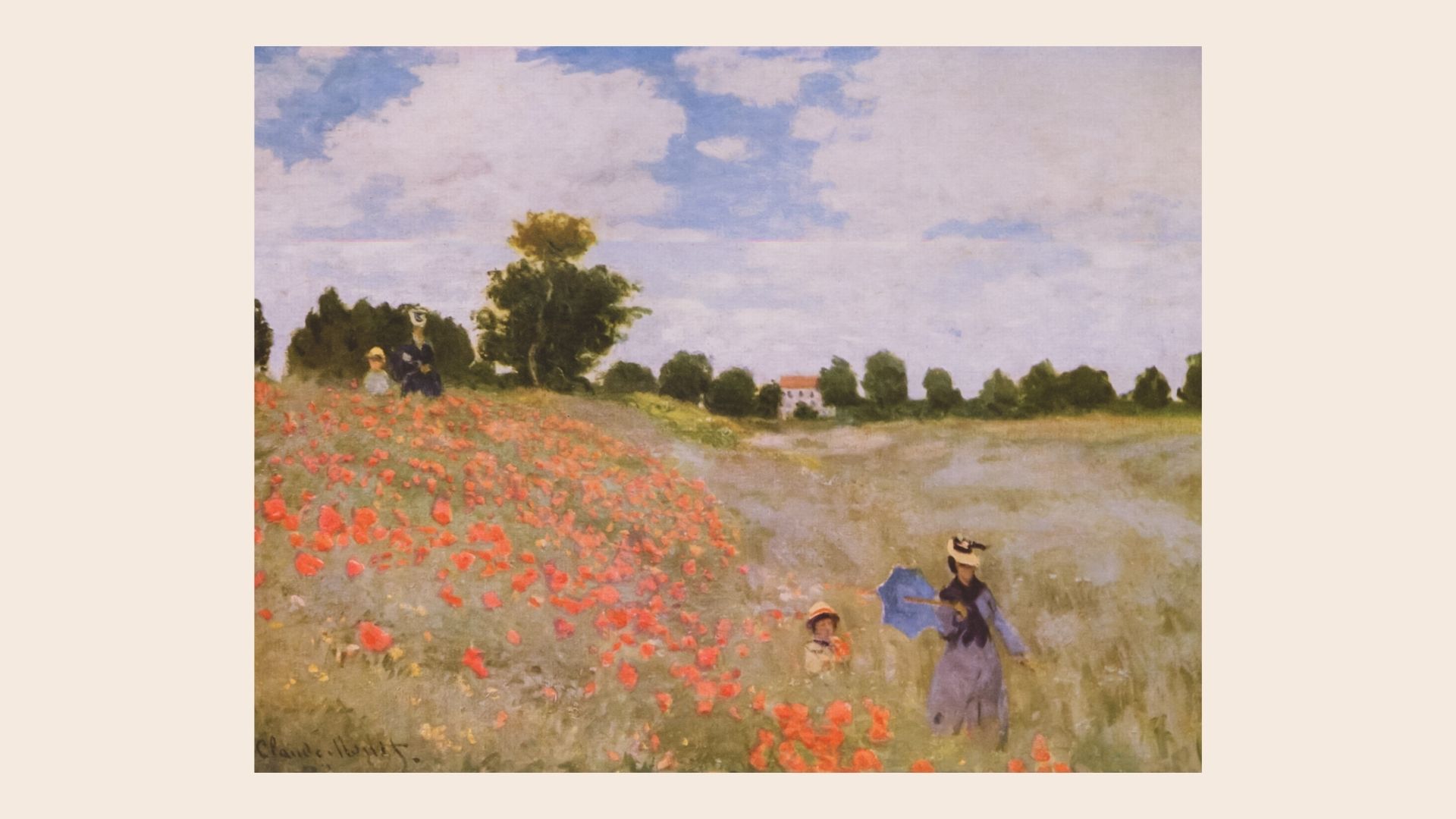 Les Coquelicots de Claude Monet