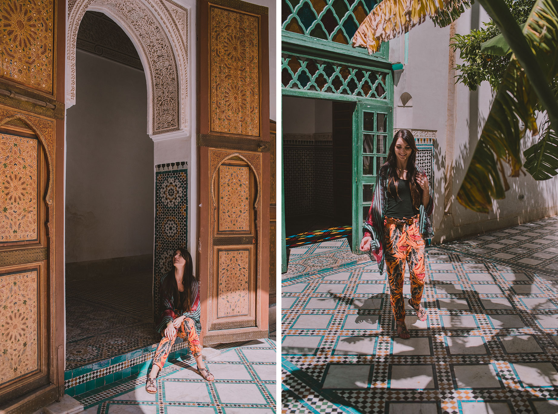 Visite du palais de la Bahia à Marrakech
