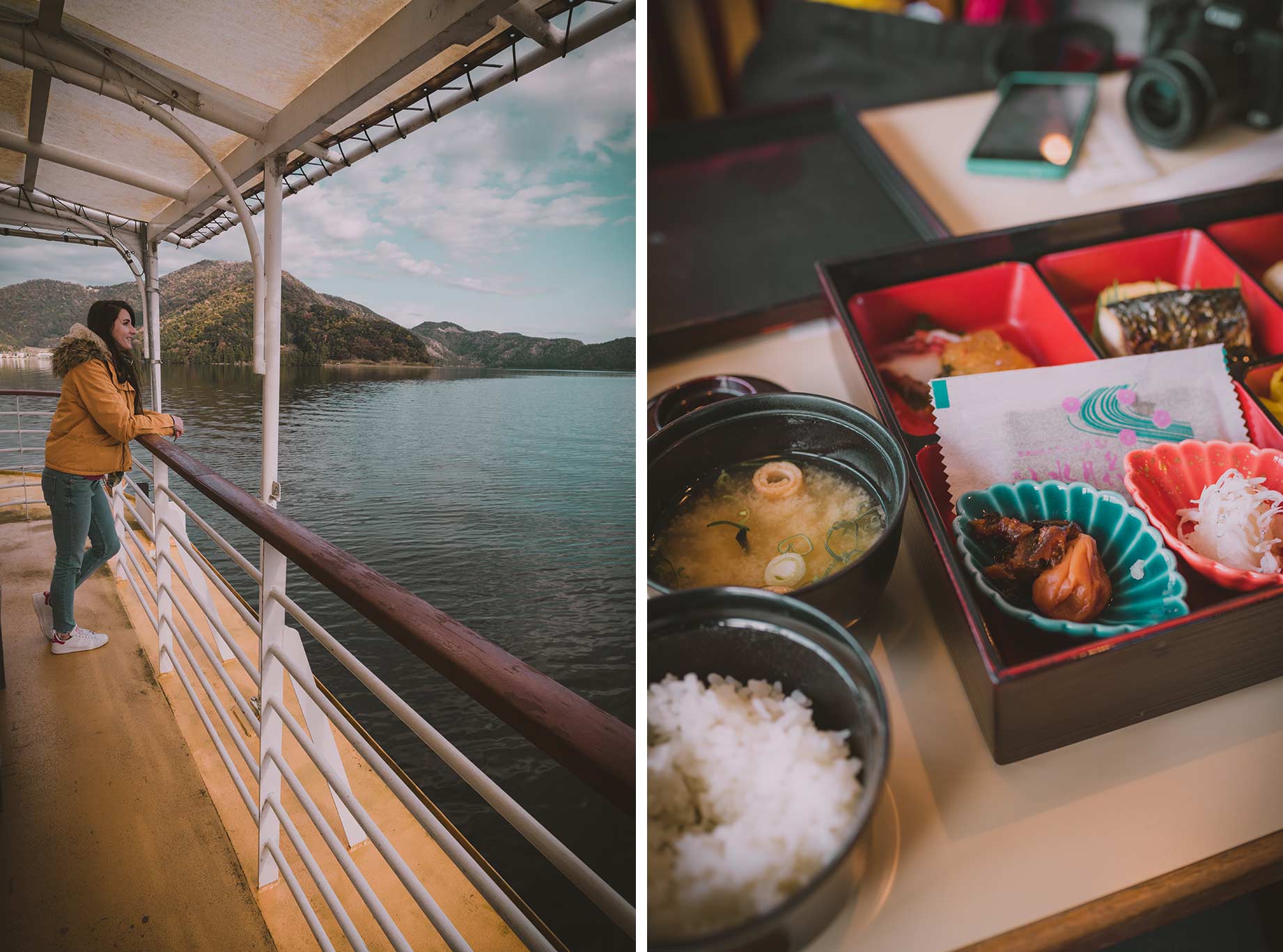 Petit déjeuner sur bateau à Fukui