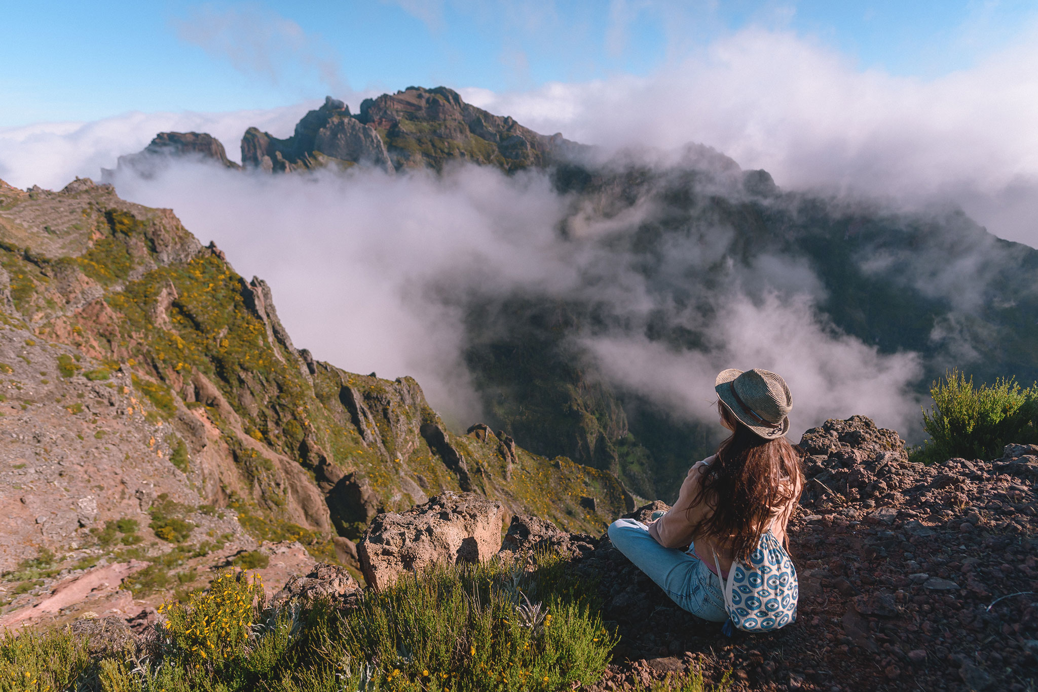 Randonnée du Pico Arieiro au Pico Ruivo, Madère