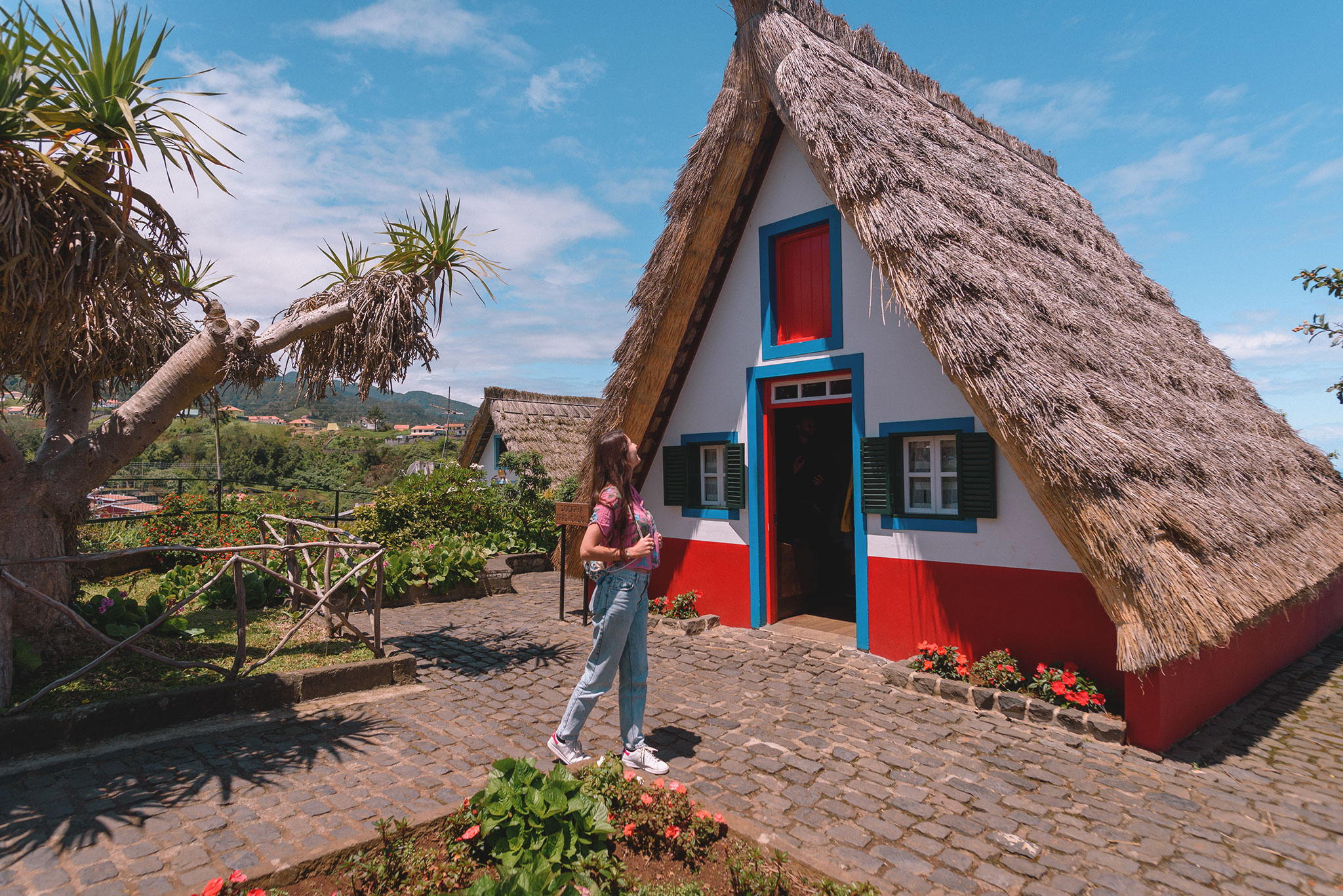 Visiter les maisons typiques de Santana à Madère