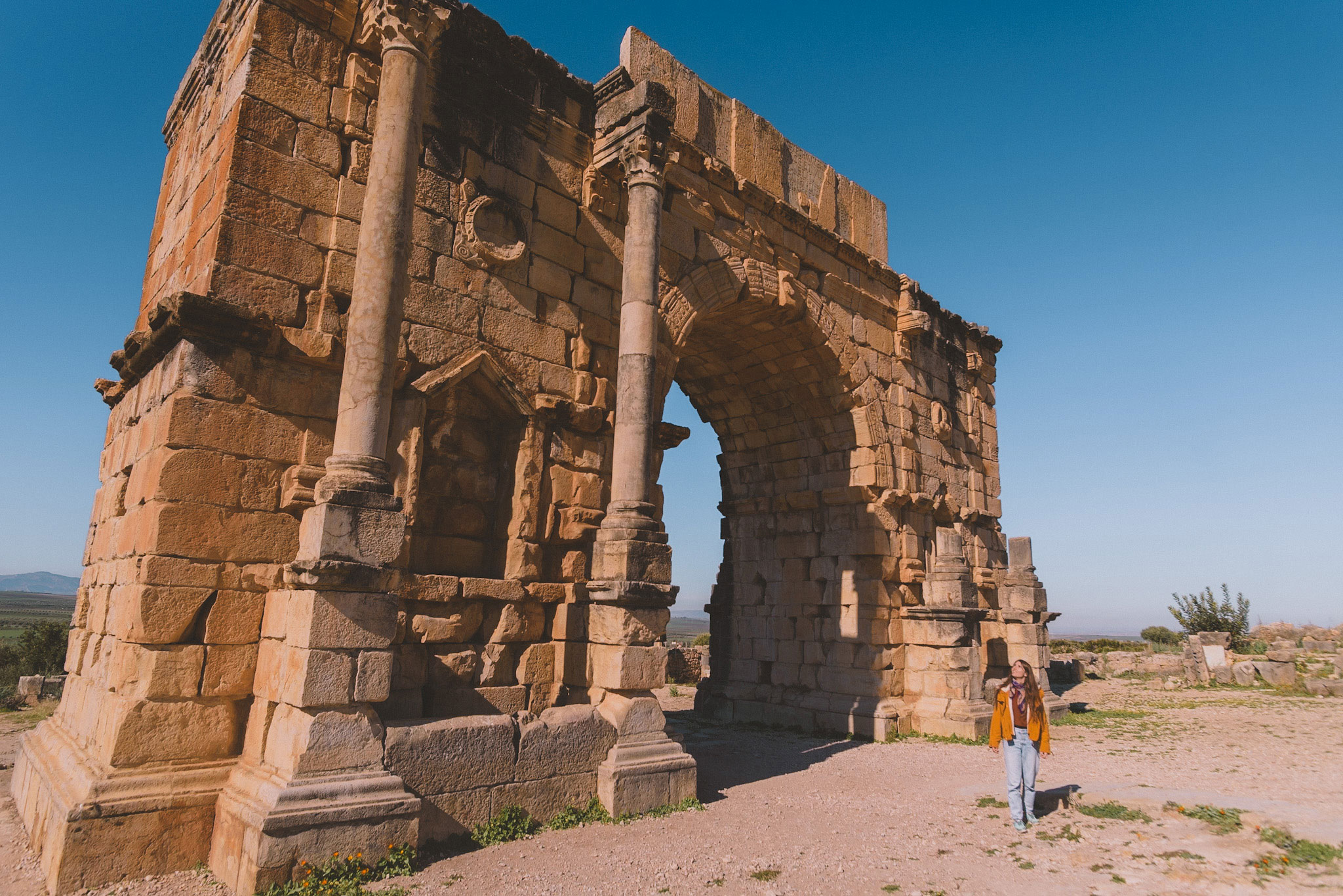 Volubilis, Arc de Caracalla