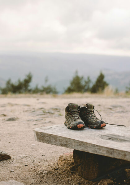 Aérer chaussures en voyage