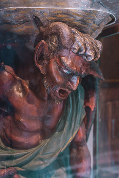 Diable de l'église Rennes-le-Château