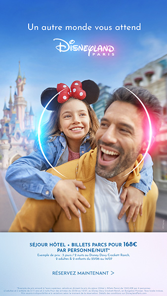 Offre Disneyland Paris séjour en été