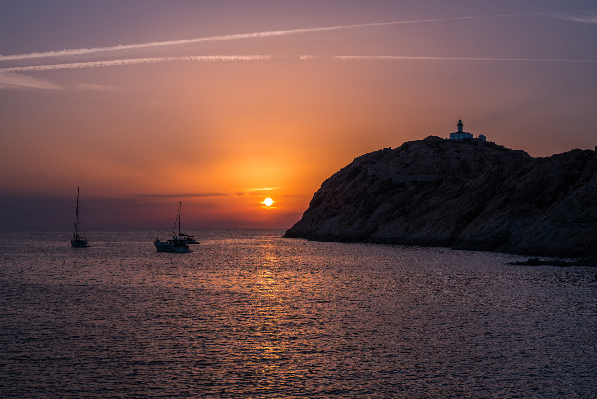 Ile Rousse En Corse Pour Des Coucher De Soleil Fabuleux