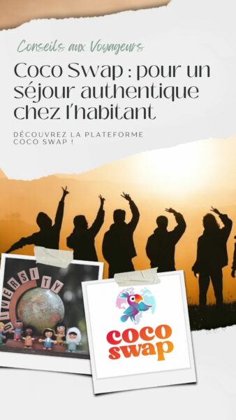 Partager sur pinterest article avis sur plateforme Coco Swap