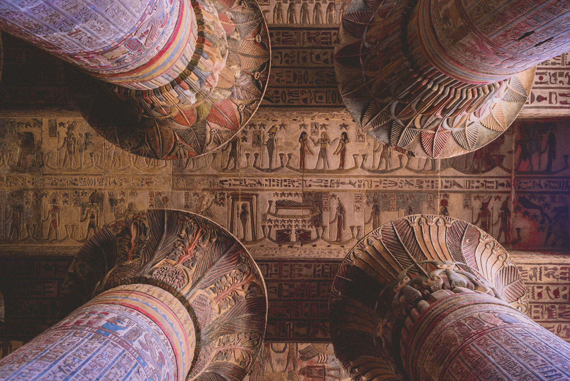 Temple de Esna en Egypte